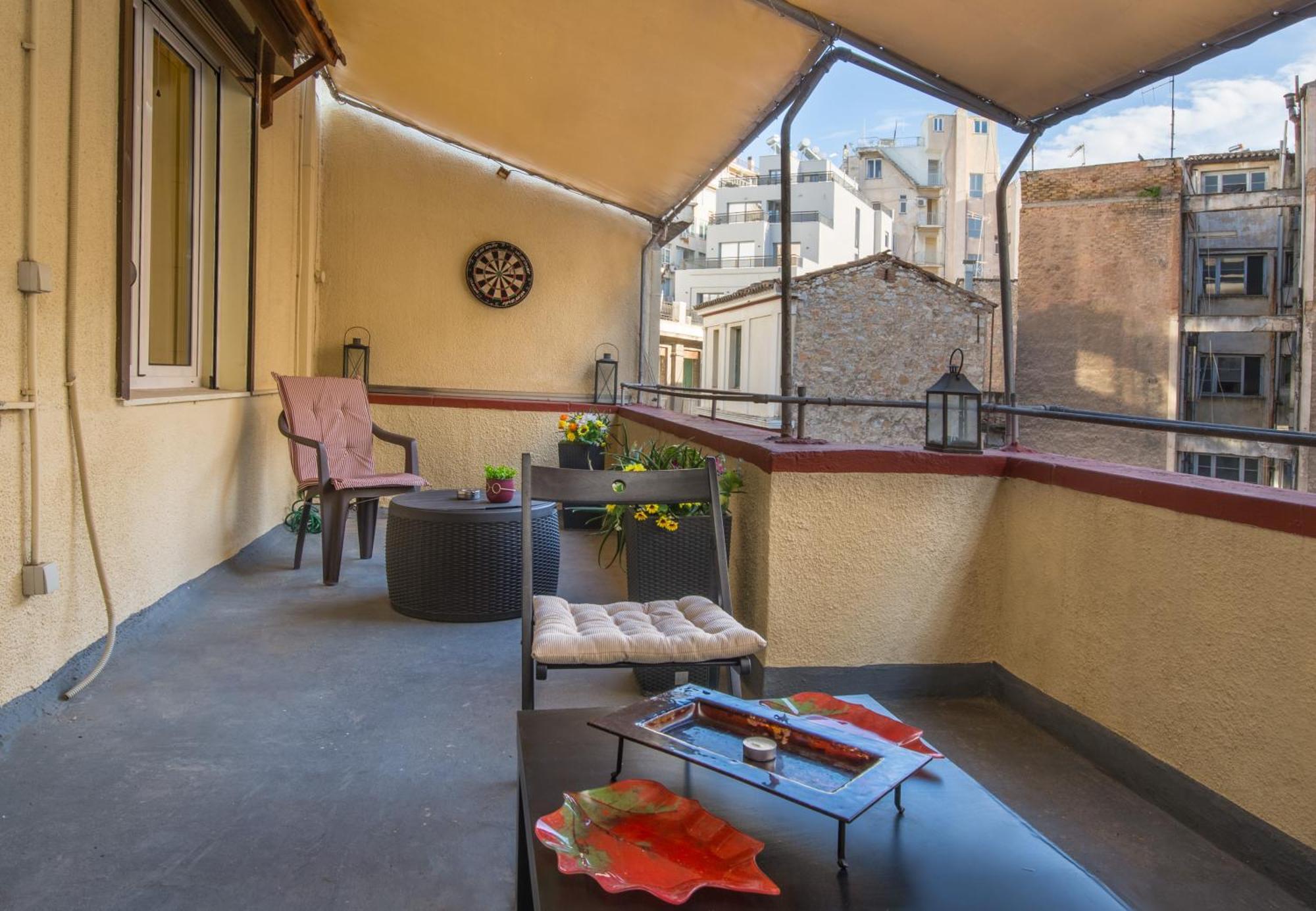אתונה Downtown Quiet Apartment On A Pedestrian Street מראה חיצוני תמונה